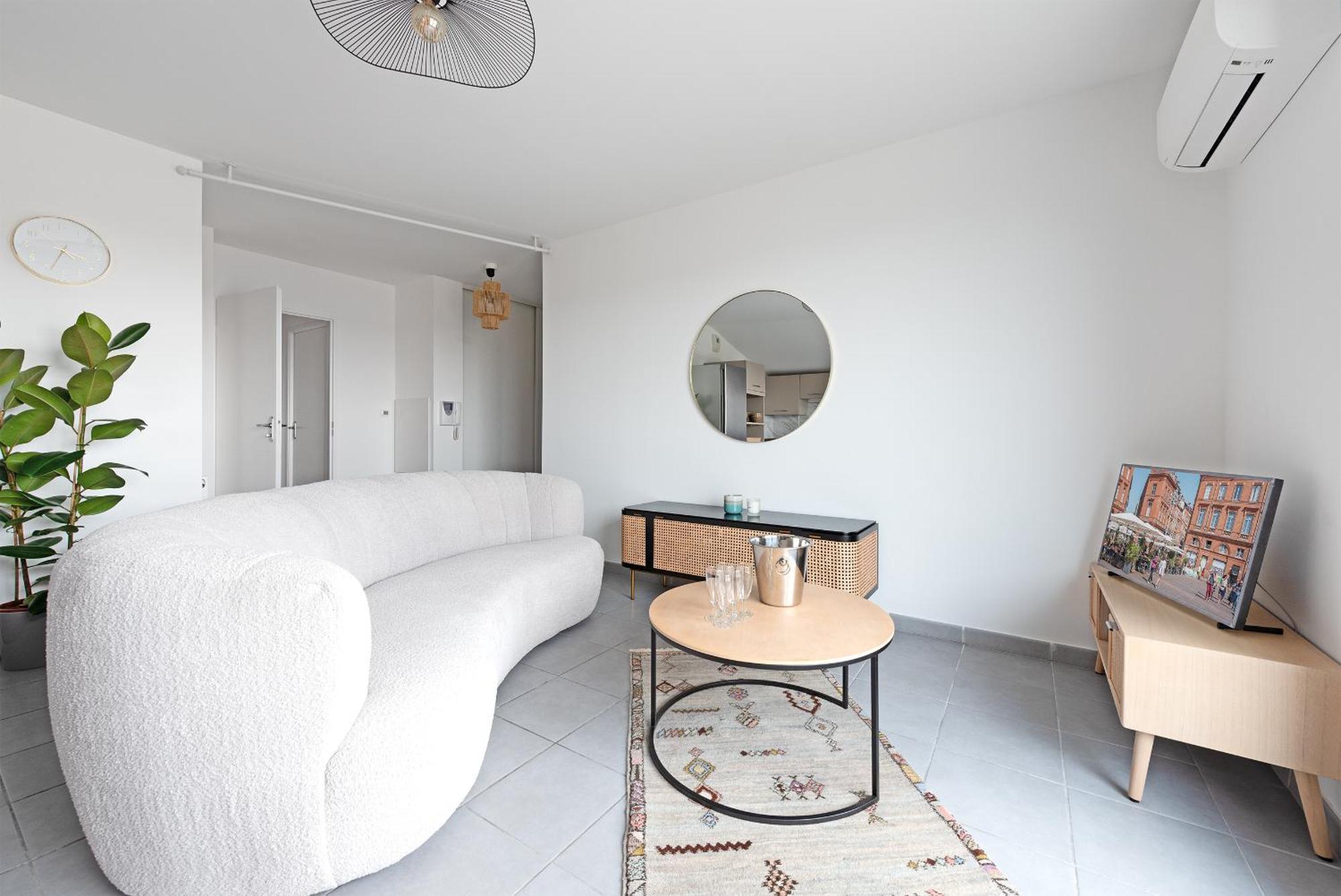 Spacieux T4 Proche Centre-Ville, Clim Et Parking 툴루즈 외부 사진